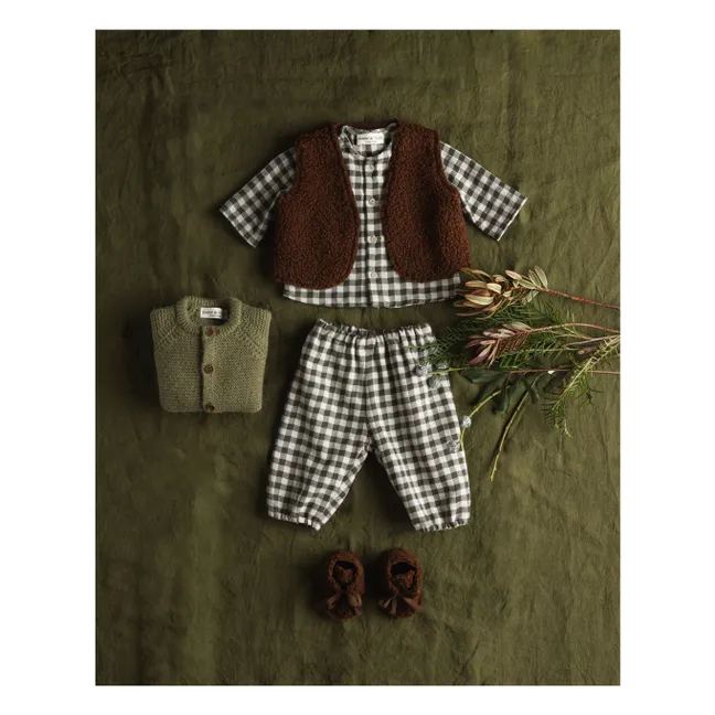 Chemise Babe Vichy | Vert