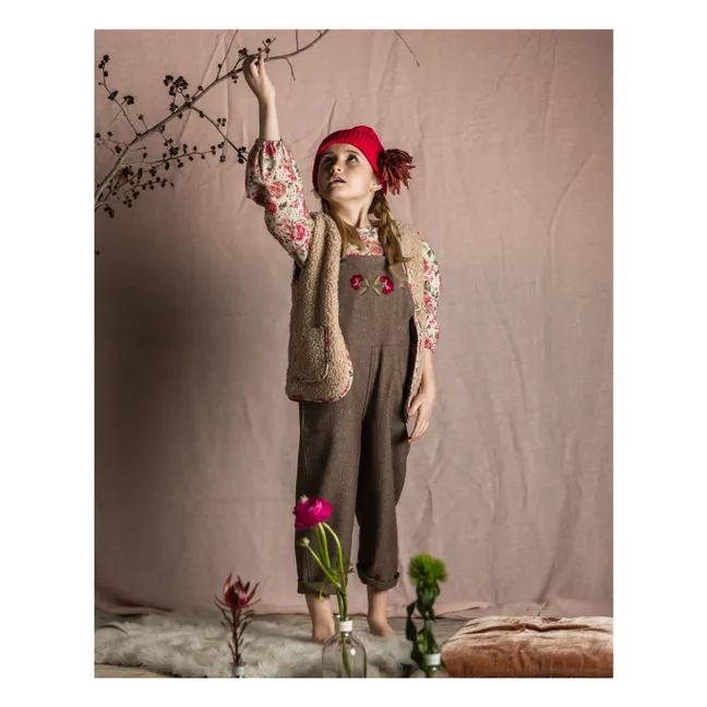 Latzhose Ada | Glaciertes Braun