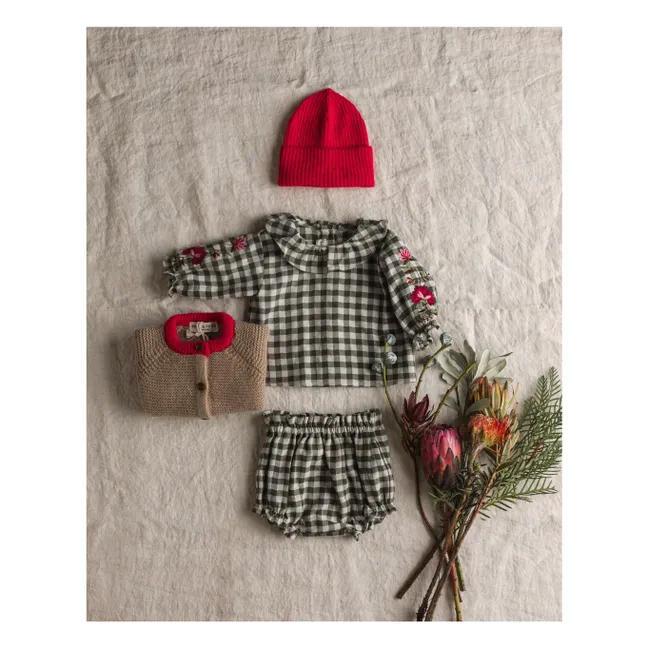 Blouse Petite Vichy | Vert