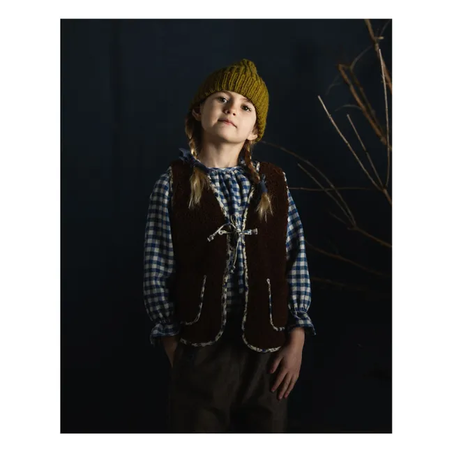 Blouse Lola Vichy | Bleu