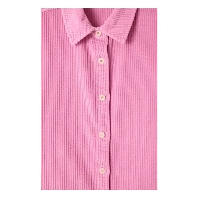 Padow Kord Überhemd | Altrosa