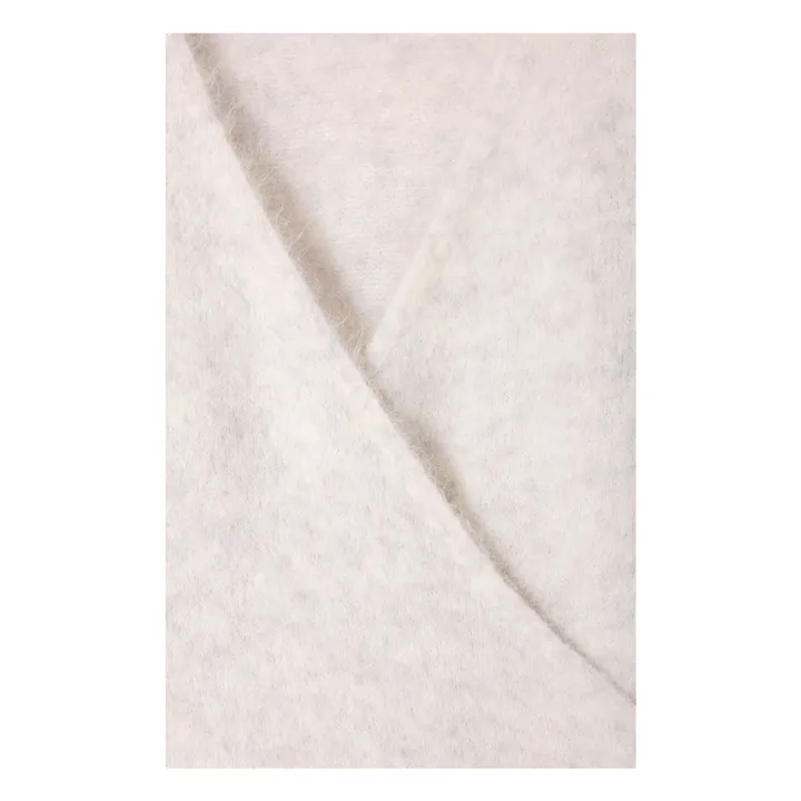 Pull Croisé Nuny Alpaga | Gris clair- Image produit n°3
