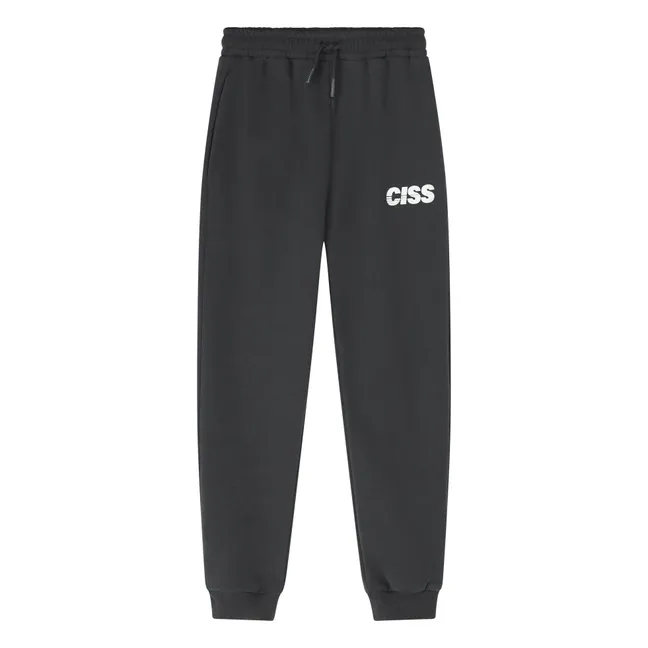 Joggers de algodón orgánico CISS | Negro