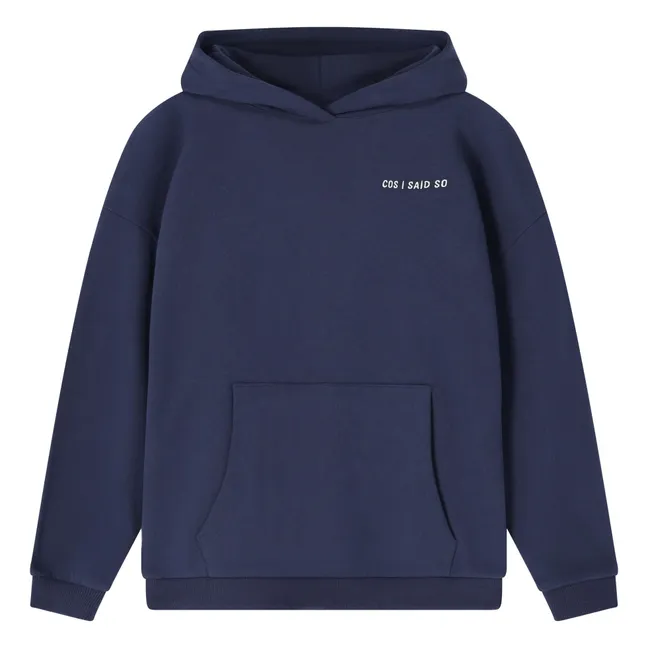 Sweat Main Character Coton Bio | Bleu marine