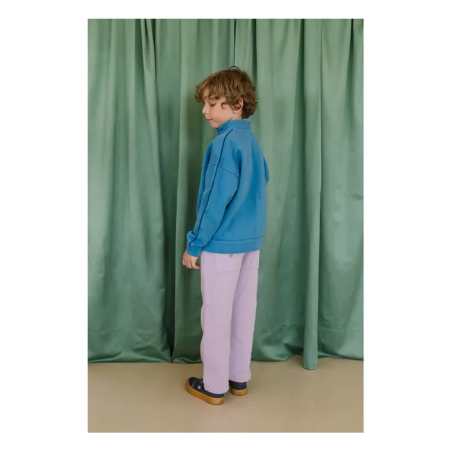 Sweat Benjamin Coton Bio | Bleu