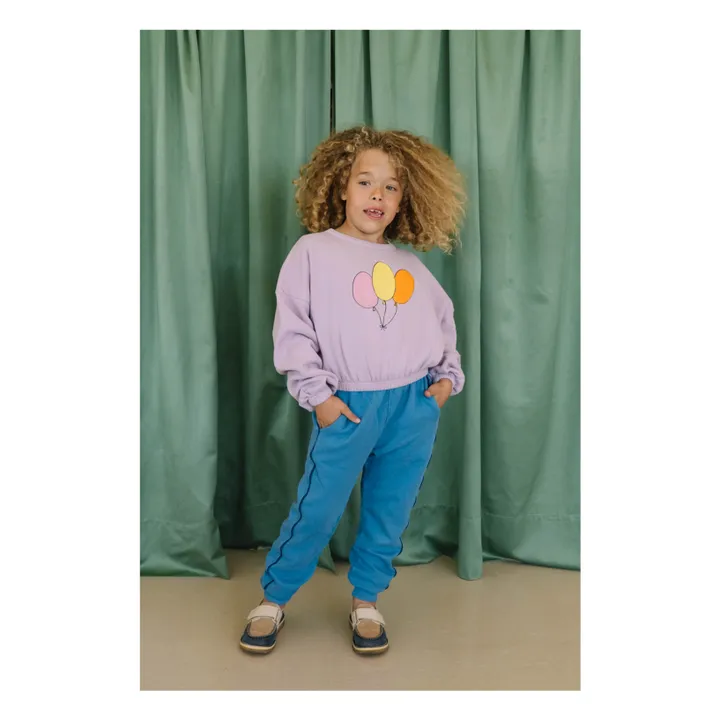 Kaia Balloon Sweat Algodón orgánico | Lila- Imagen del producto n°1