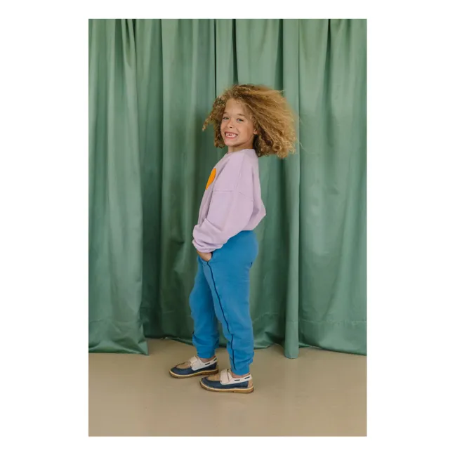 Jogger Charles Coton Bio | Bleu