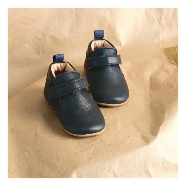 Chaussons Ultra Souples Achille | Bleu marine