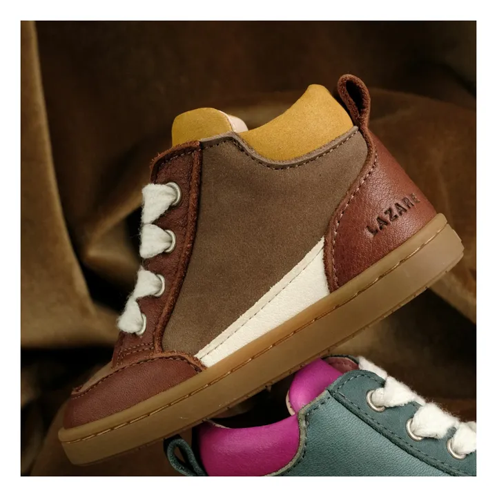 Chaussures Premiers Pas Chloé | Taupe- Image produit n°1