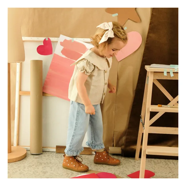 Scarpe Premiers Pas Coeurs Raoul | Camel