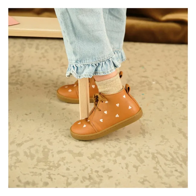 Erstlingsschuhe Coeurs Raoul | Kamelbraun