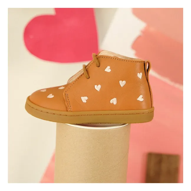 Scarpe Premiers Pas Coeurs Raoul | Camel