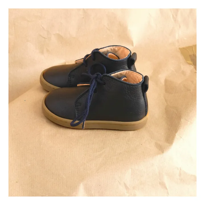 Erstlingsschuhe Raoul | Navy- Produktbild Nr. 1