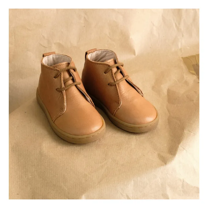 Chaussures Premiers Pas Raoul | Camel- Image produit n°1