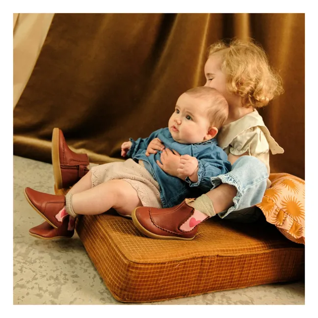 Isaure First Steps Shoes | Brown