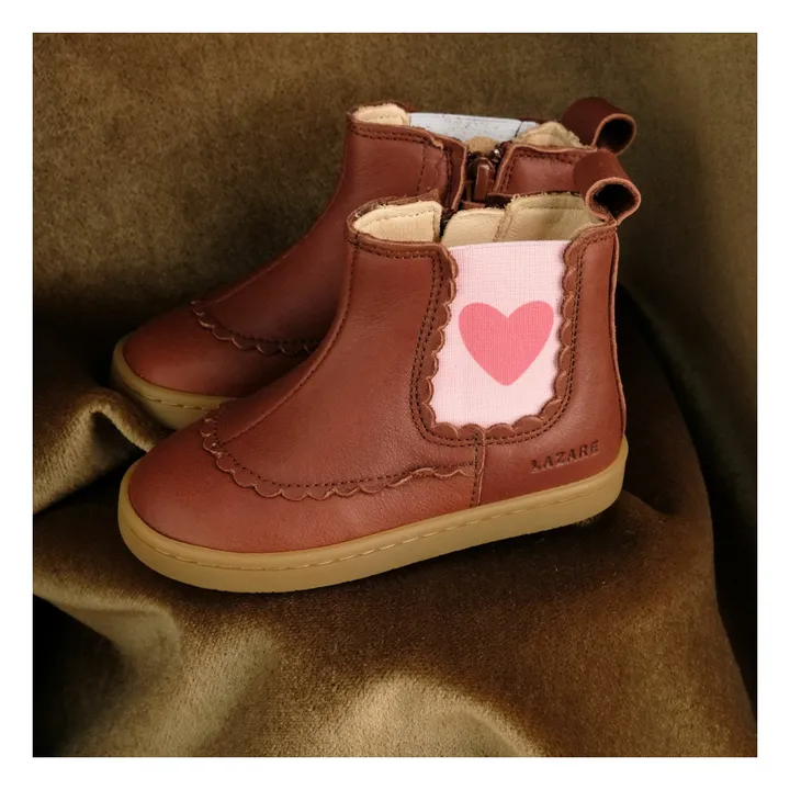 Isaure First Steps Shoes | Brown- Product image n°1