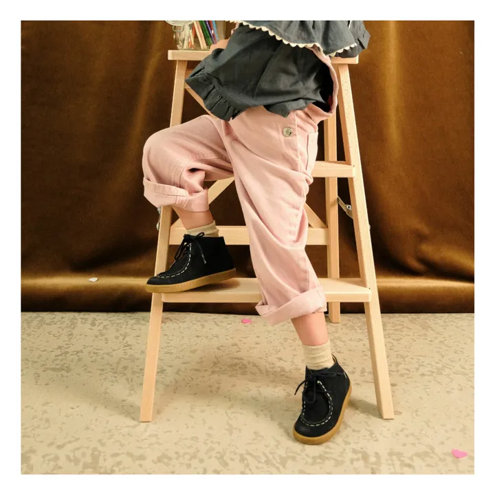 Chaussures Premiers Pas Octave | Bleu marine- Image produit n°2