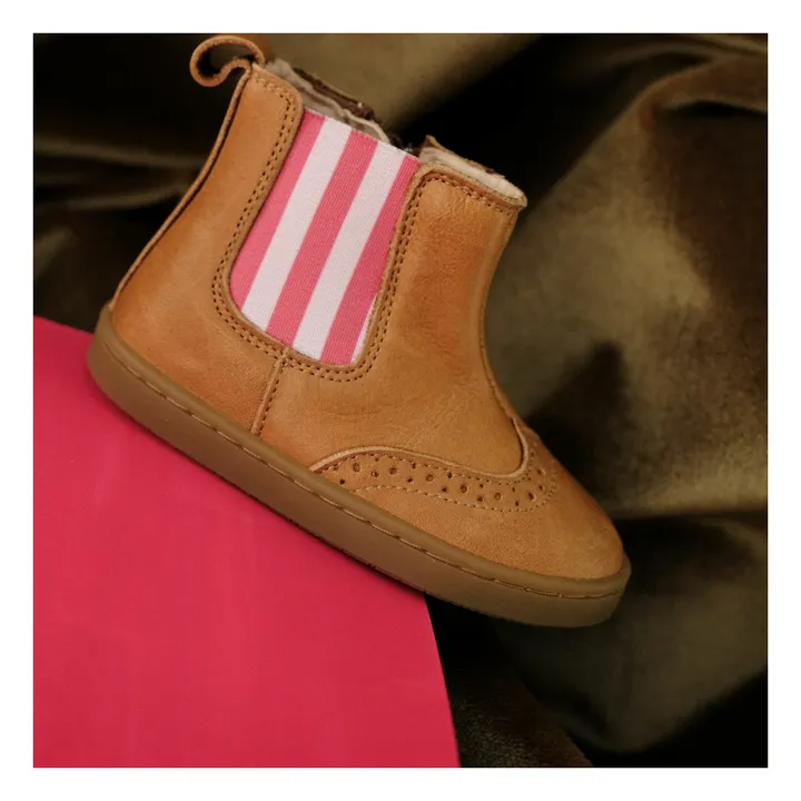 Chaussures Premiers Pas Axelle | Rose- Image produit n°1