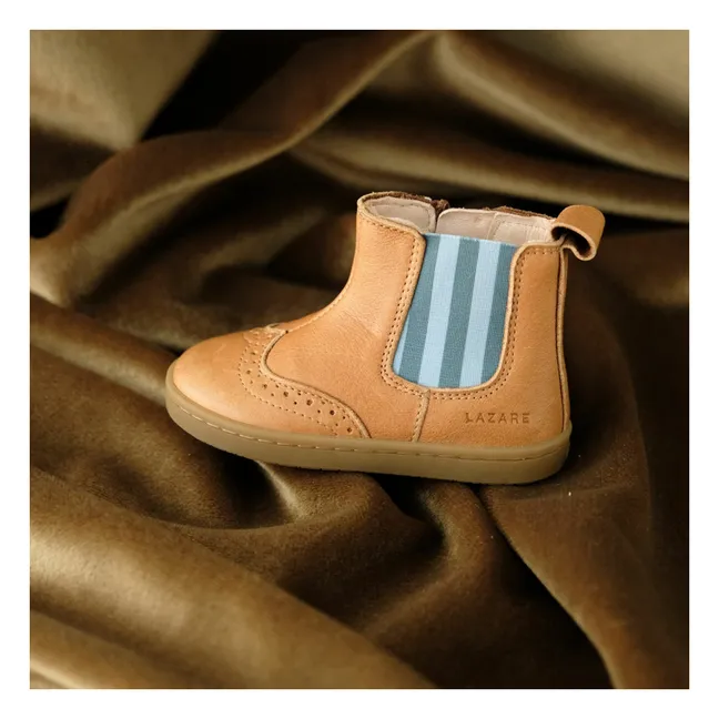 Chaussures Axelle Rayées | Bleu Clair