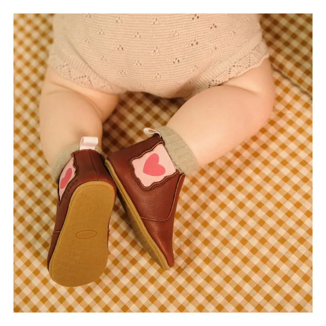 Chaussons Ultra Souples Oscar | Marron