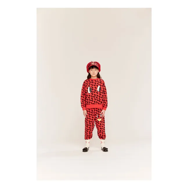 Jogger Dash Coton Bio | Rouge