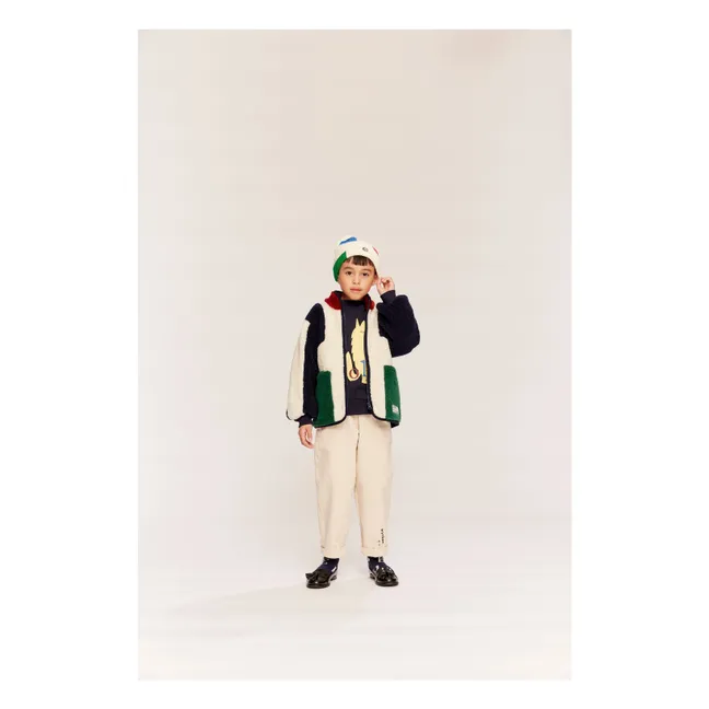 Veste Façon Sherpa Wilderness | Ecru