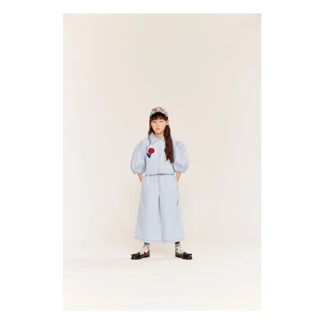 Veste Boléro Annka Denim | Bleu Clair