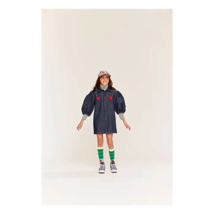 Robe Annka Denim | Bleu jean- Image produit n°1