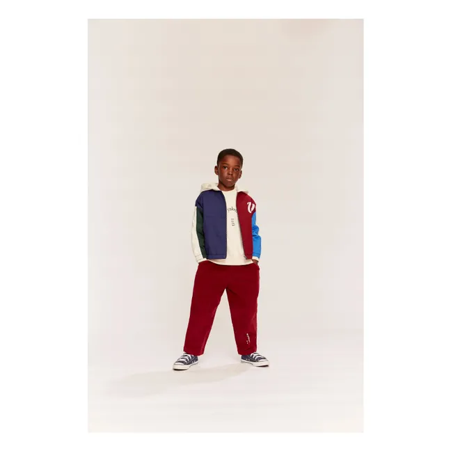 Pantalon Wolf | Rouge foncé