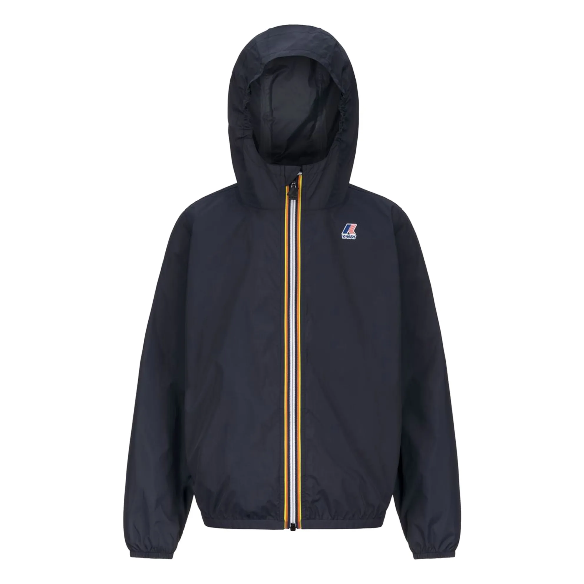 K-Way Unisex Kids Black Le Vrai 4.0 Claude Waterproof Windbreaker