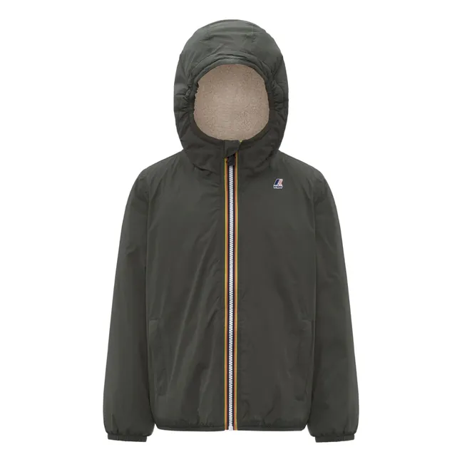 Le Vrai 4.0 Claude Orsetto waterproof lined jacket | Khaki