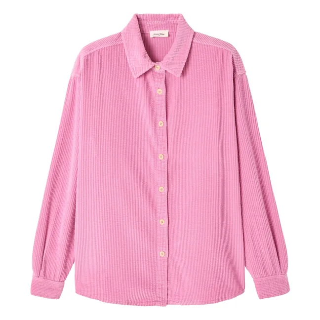Padow Kord Überhemd | Altrosa