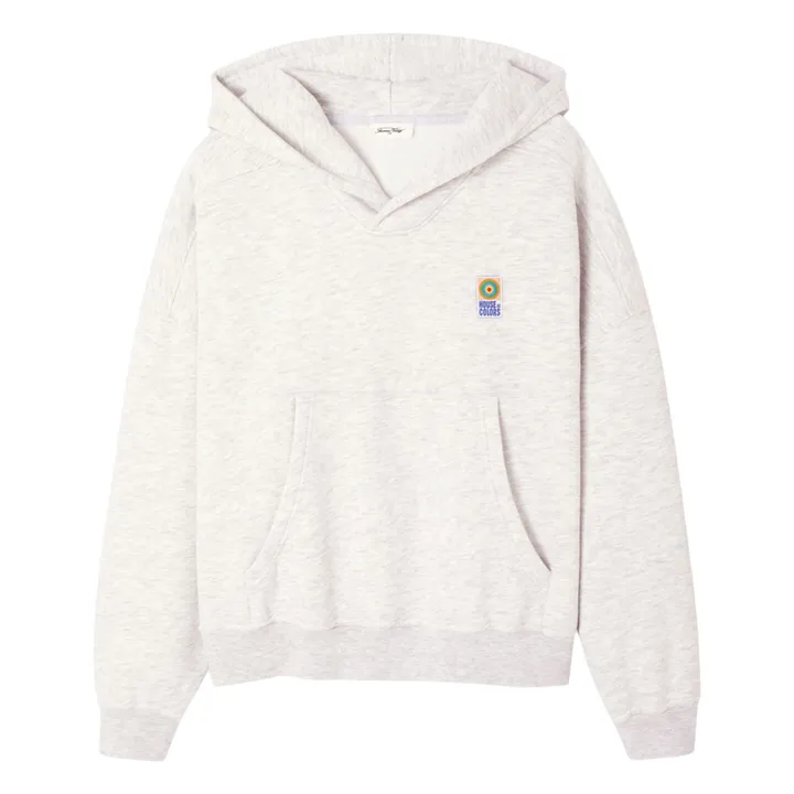 Sweat Capuche Baptown | Gris chiné- Image produit n°0