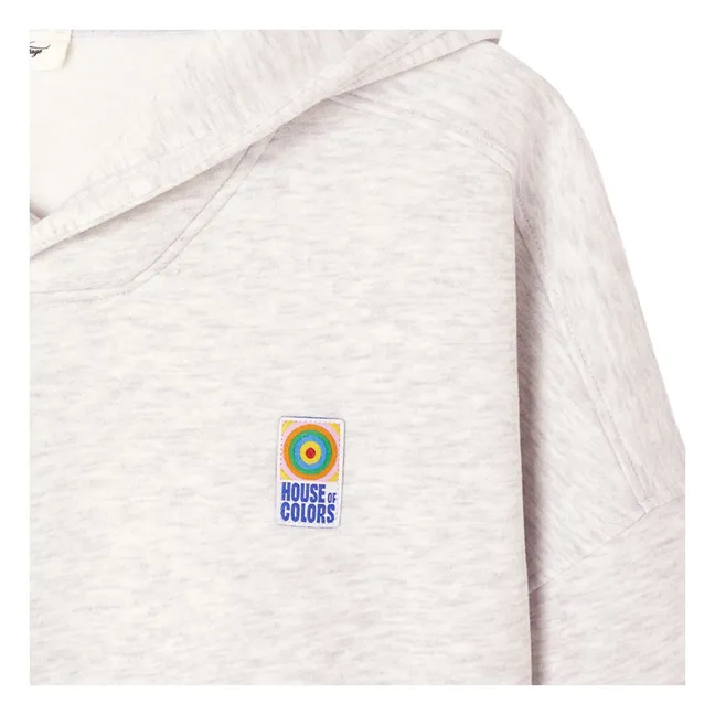 Sweat Capuche Baptown | Gris chiné