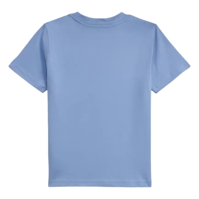 T-shirt Poche Jersey | Bleu