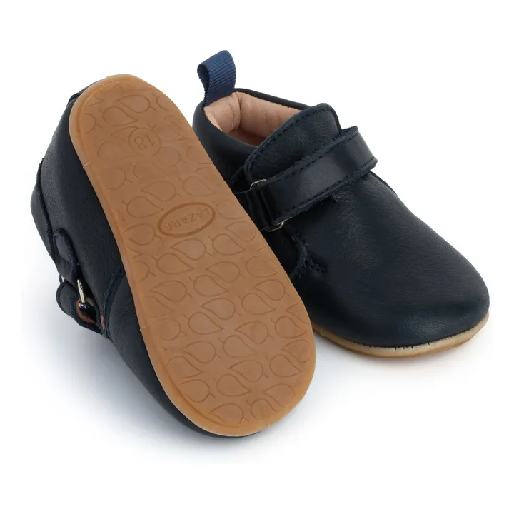 Ultraweiche Hausschuhe Achille | Navy- Produktbild Nr. 4