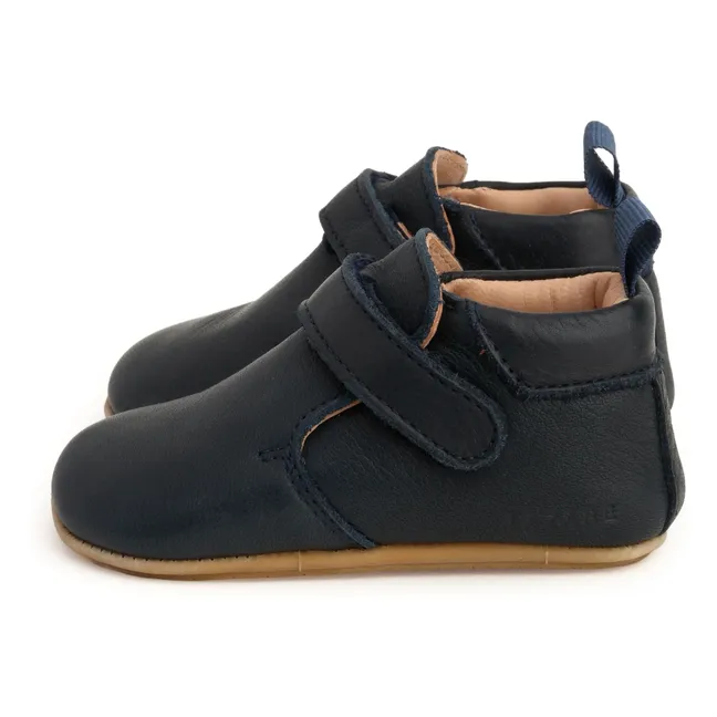 Chaussons Ultra Souples Achille | Bleu marine