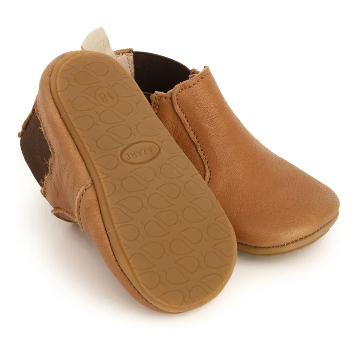 Chaussons Ultra Souples Oscar | Camel- Image produit n°4