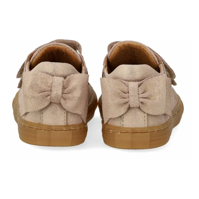 Baskets Scratchs Nœud | Rose