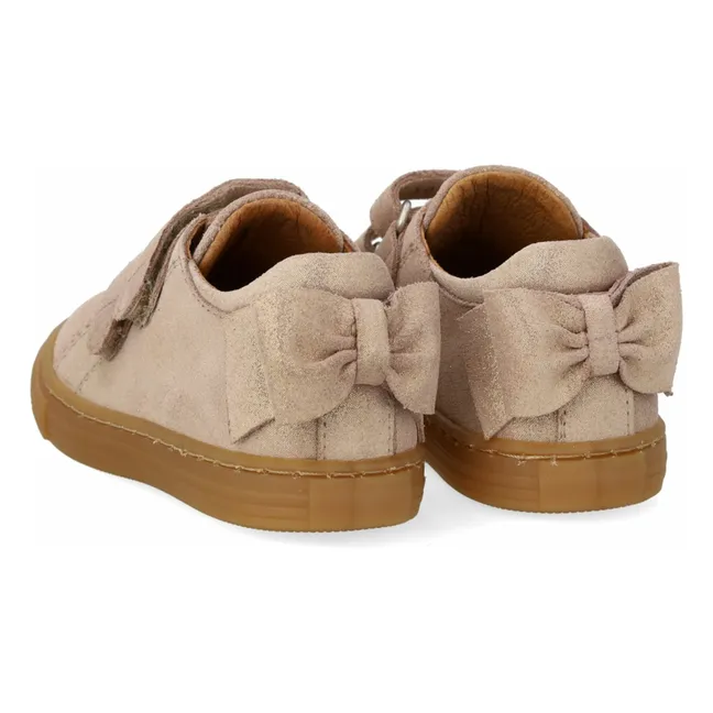 Baskets Scratchs Nœud | Rose