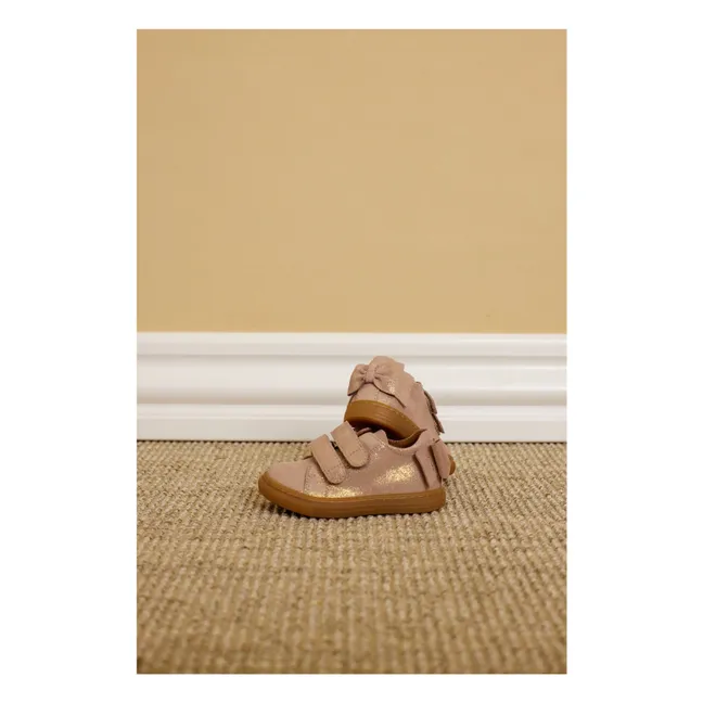 Baskets Scratchs Nœud | Rose