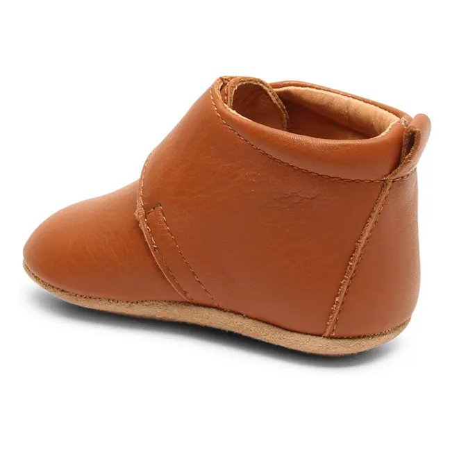 Baby Star Babyschuhe | Cognac-Farbe