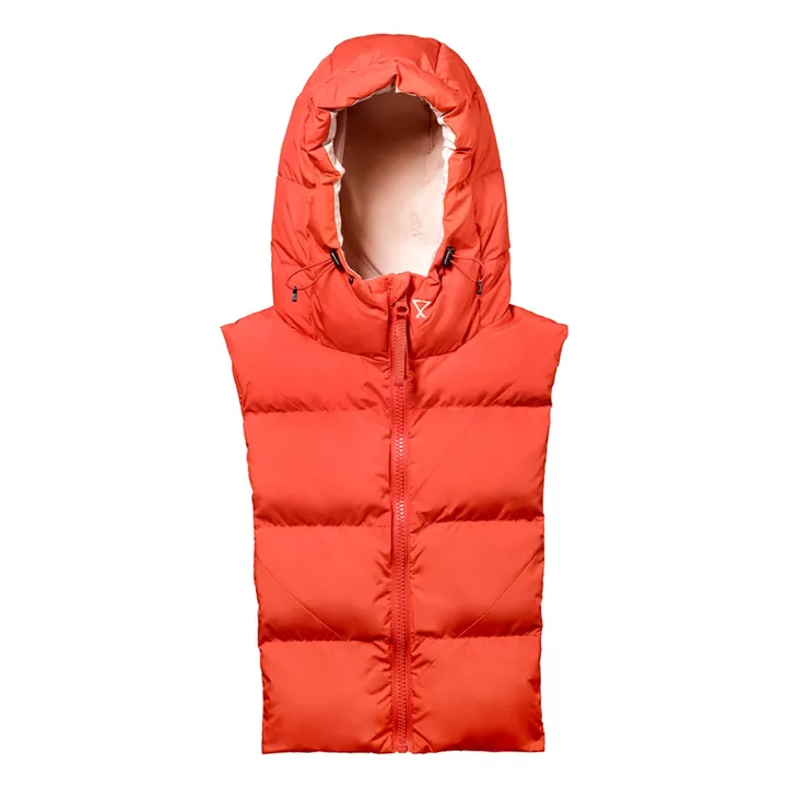 Capuche Doudoune Réversible | Orange- Image produit n°0