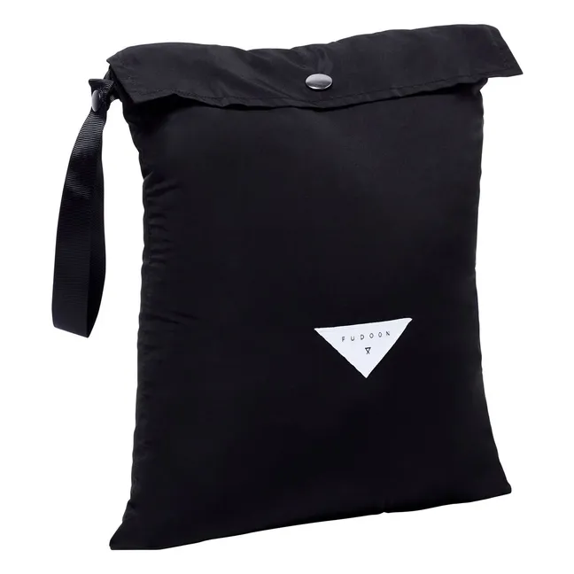 Capuche Doudoune Réversible Polaire | Noir