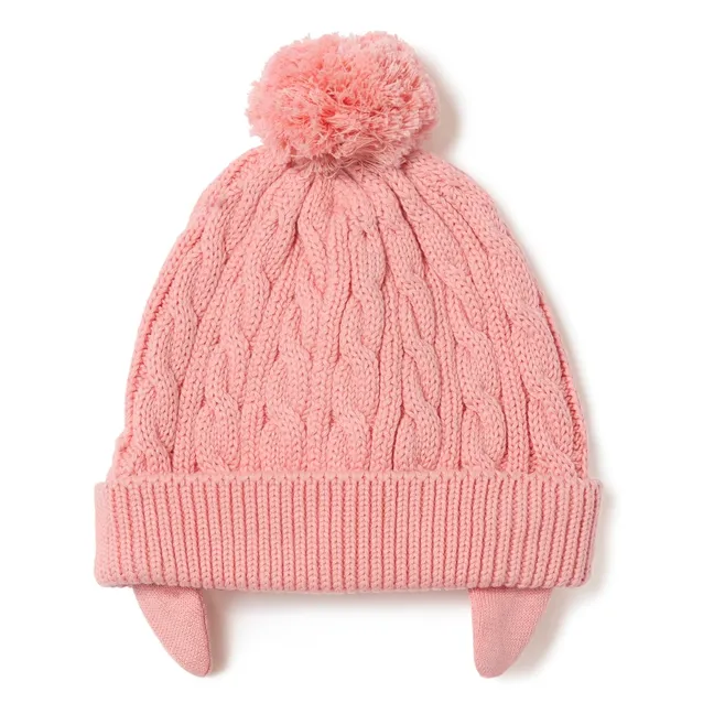Mini knit hat | Pink