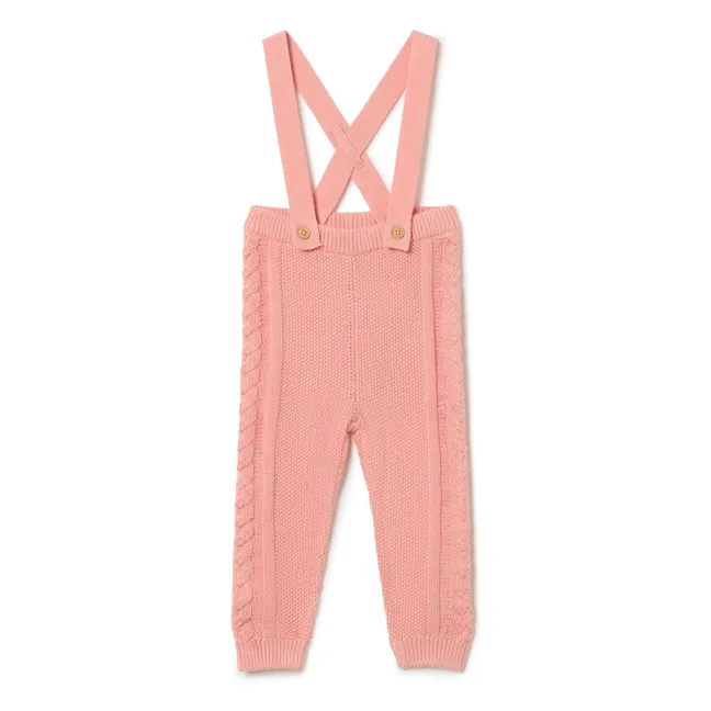 Pantaloni in maglia | Rosa