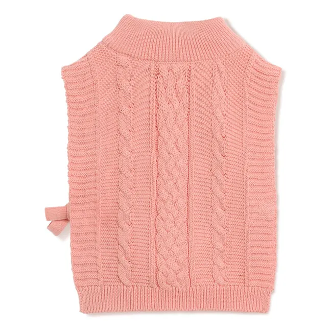 Plastron Maille | Rose