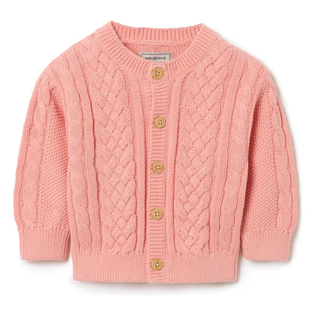 Strickjacke Mini | Rosa