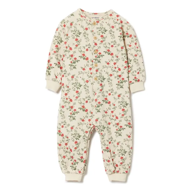 Combinaison Petit Rose | Ecru