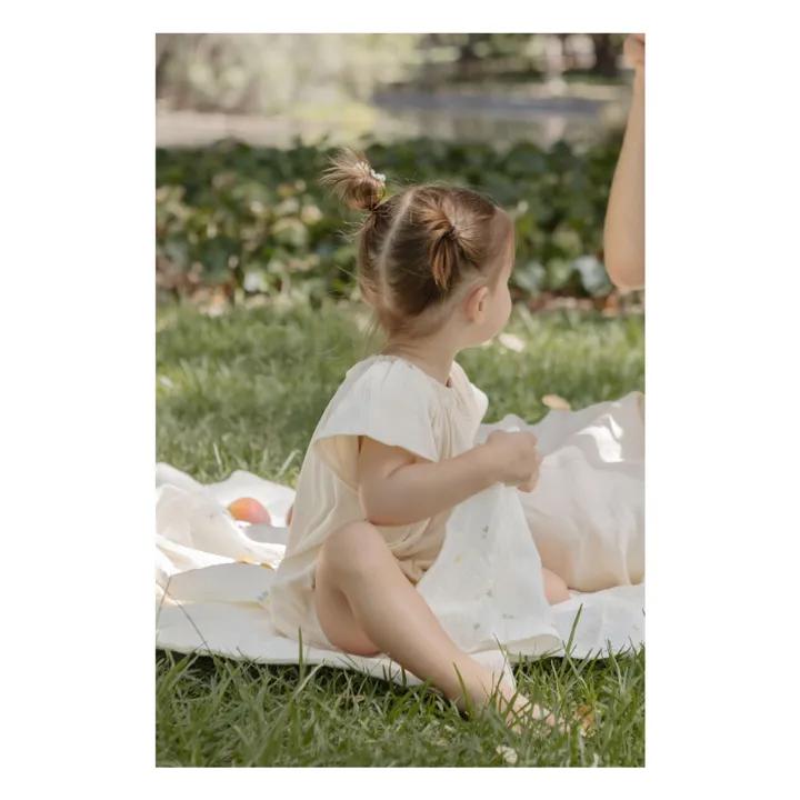 Daisies organic cotton towels - Set of 3- Product image n°1